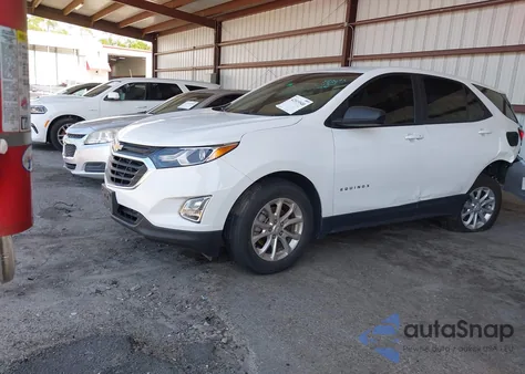 2021 Chevrolet Equinox Fwd Ls из США, поврежденный, VIN 3GNAXHEV2MS176931